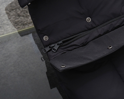 ハイクオリティダウンジャケット着用イメージ